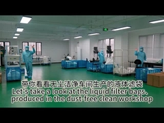 পরিবেশ বান্ধব বৈশিষ্ট্য সহ উচ্চ চাপ প্রতিরোধের তরল ফিল্টার ব্যাগ